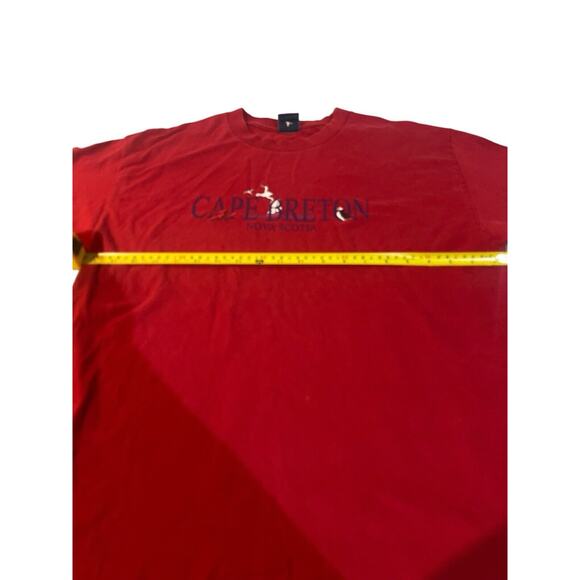 vintage cape breton Tshirt Size Xl Red Vacation Shirt - Picture 7 of 7